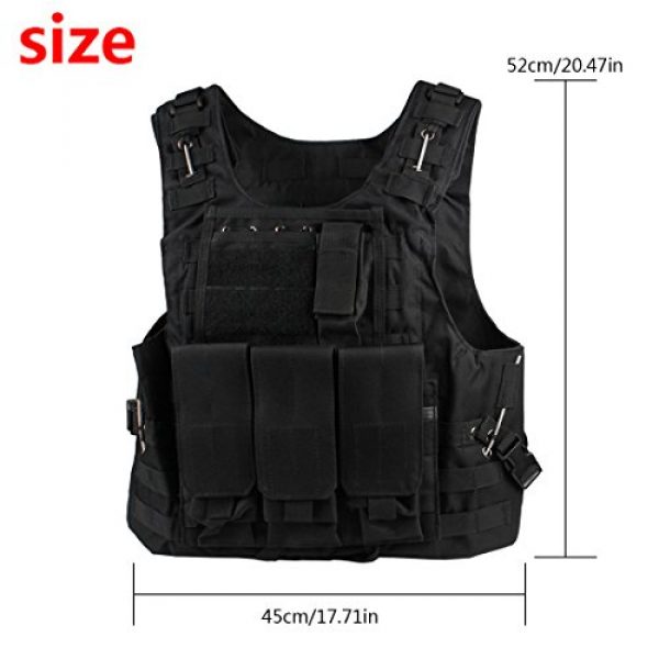 Andux Airsoft Tactical Vest 2 Andux Land Airsoft Assault Vest Paintball Combat Vest Tan Adult ZSBS-01