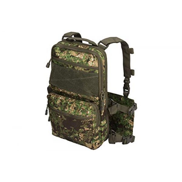 Lancer Tactical Airsoft Tactical Vest 1 Lancer Tactical 1000D Nylon QD Chest Rig and Backpack Combo (GREENZONE)