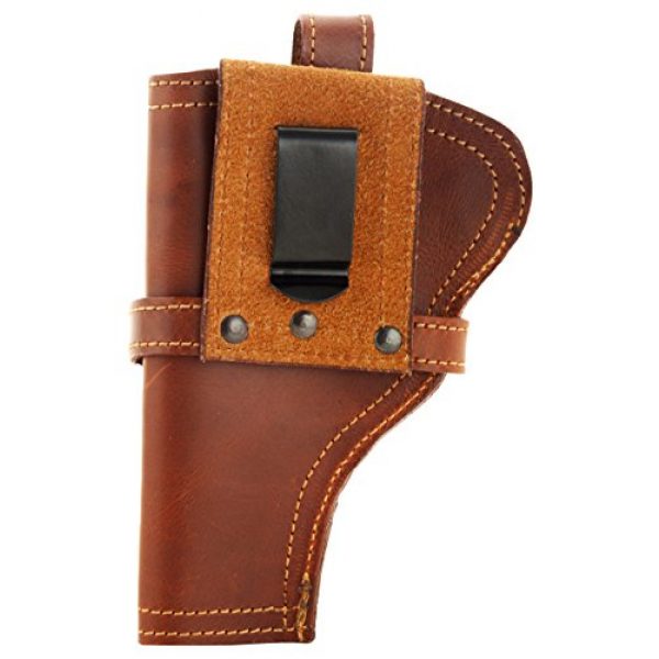 Snipper Pistol Case 2 Snipper 9 Mm Pistol Cover with Magazine Holder (Brown)