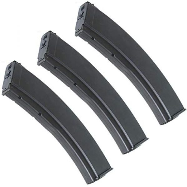 Generic Airsoft Gun Magazine 1 Airsoft Spare Parts CYMA 3pcs RPK74 800rd Hi-Cap Mag Magazine for AK Series AEG Black