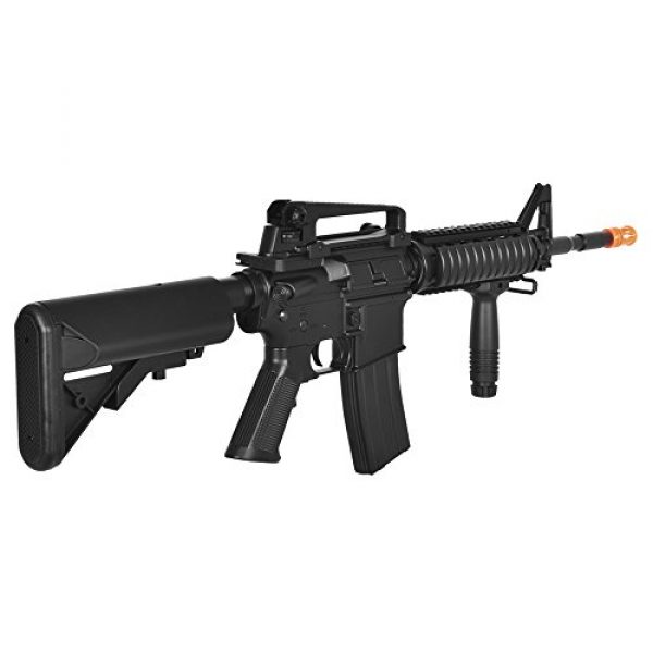 Lancer Tactical Airsoft Rifle 2 Lancer Tactical LT-04B SOPMOD M4 AEG Metal Gear (Black LT-04B)