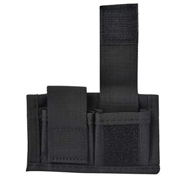 Alomejor Tactical Pouch 1 Alomejor Bullet Bag Magazine Pouch for Shotguns Nylon High Speed Shotshell Carrier Holder for Outdoor Hunting Training