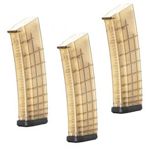 Airsoft Gang Airsoft Gun Magazine 1 Airsoft Parts 3pcs Pack CYMA 170rd Mid-Cap Waffle Magazine for AK-Series AEG Semi Transparent