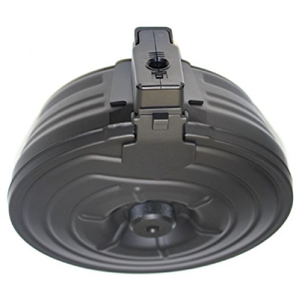 Airsoft Shopping Mall Airsoft Gun Magazine 2 Airsoft Shooting Gear CYMA 2500rd Sheet Steel Electric Drum Magazine for AK-Series AEG Black