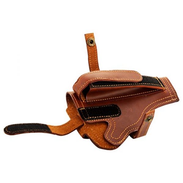 Snipper Pistol Case 3 Snipper 9 Mm Pistol Cover with Magazine Holder (Brown)