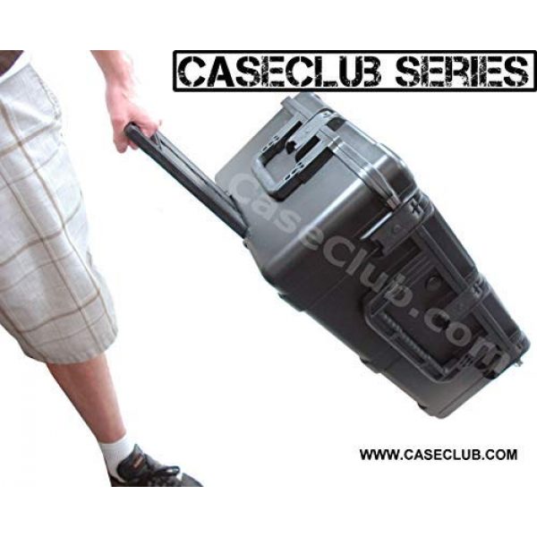 Case Club Pistol Case 4 Case Club 10 Pistol & Accessory Pre-Cut Waterproof Case with Silica Gel to Help Prevent Gun Rust