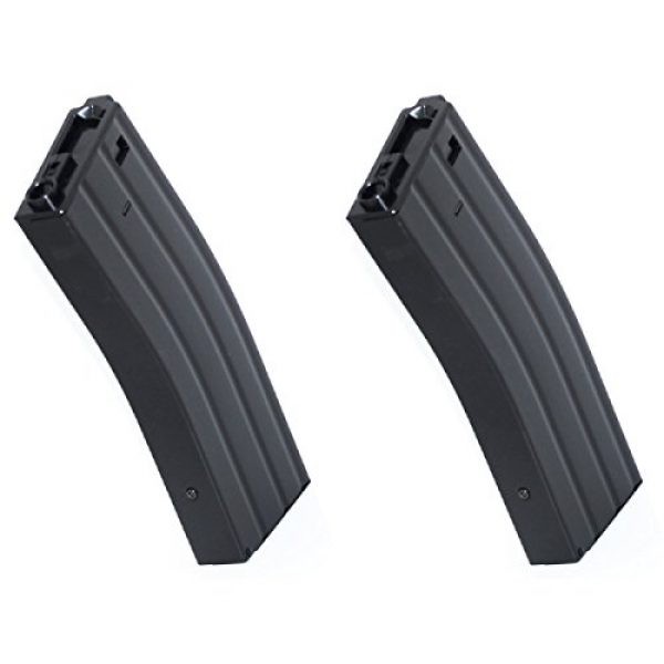 Airsoft Shopping Mall Airsoft Gun Magazine 1 Airsoft Shooting Gear CYMA 2pcs 350rd Wire-Winding Flash Mag Magazine For M-Series AEG BK