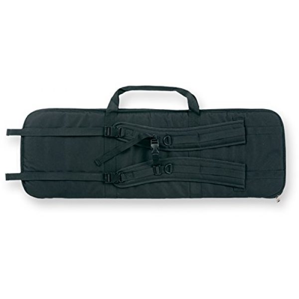 Bulldog Cases Rifle Case 2 Bulldog Extreme Rectangle Discreet Black Assault Rifle Case