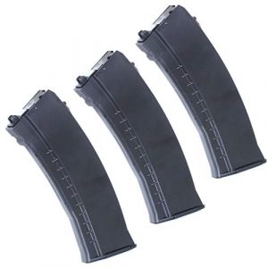 Generica Airsoft Gun Magazine 1 Generica Airsoft Spare Parts 3pcs 40rd Mag Gas Magazine for Well/WE G74A AK74 Series GBB Rifle