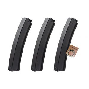 CYMA Airsoft Gun Magazine 1 CYMA 260rds Magazine for Marui Standard MP5 MP5K MP5A3 MP5A4 MP5A5 AEG X 3PCS -Mobile Ring Included