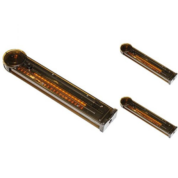 Airsoft Shopping Mall Airsoft Gun Magazine 1 Airsoft Shooting Gear 3pcs Pack Army Force 68rd Standard Magazine for P90 Series AEG