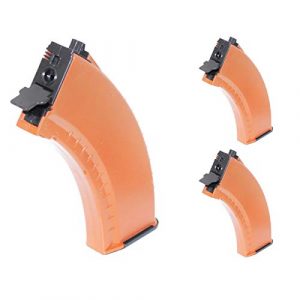 Airsoft Shopping Mall Airsoft Gun Magazine 1 Airsoft Shooting Gear CYMA 3pcs 550rd Hi-Cap Magazine for CYMA Tokyo Marui Jing Gong JG Classic Army ICS AK Series AEG Orange
