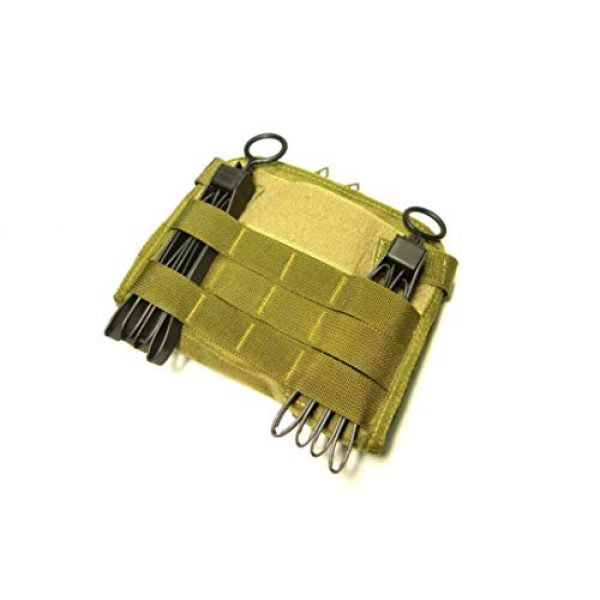 TMC Dummy Flexcuffs 2 TMC Fold Plastic Dummy Restraints (Black 3 pcs) for Tactical Airsoft Hunting Game