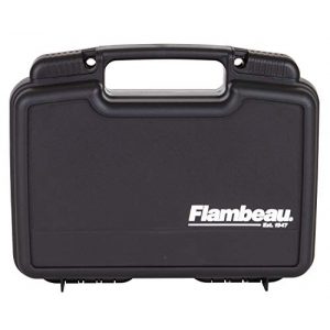 Flambeau Outdoors Pistol Case 1 Flambeau Outdoors 1011 Safe Shot 10" Pistol Pack Case, Portable Firearm Storage Accessory
