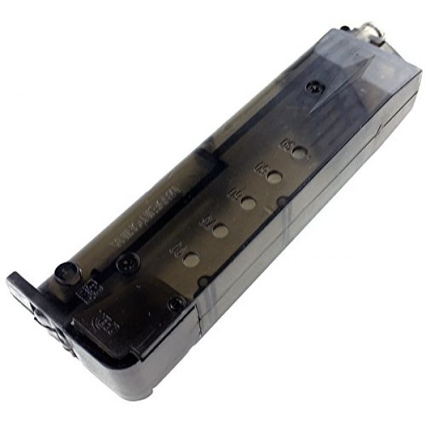 SportPro Airsoft Gun Magazine 7 SportPro 100 Round BB Speedloader Magazine Loader for AEG GBB Airsoft - Transparent