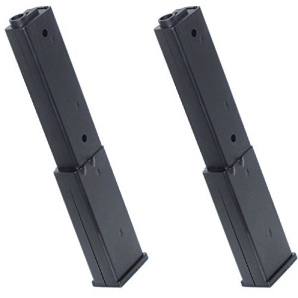 Airsoft Shopping Mall Airsoft Gun Magazine 1 Airsoft Shooting Gear 2pcs 190rd Mag Magazine For WELL R1 UZI AEP SMG AEG