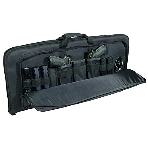 UTG Rifle Case 2 UTG Covert Homeland Security Gun Case with Adjustable Shoulder Strap and Logo