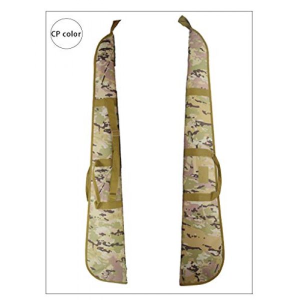 Fouos Rifle Case 2 Fouos Tactical Rifle Case Military Gun Bag for Hunting Shooting Range, Adjustable Shoulder Strap