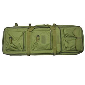 JFFCE Rifle Case 1 JFFCE Extendable Design Rifle Case/Backpack Classic Tactical Double Rifle Pistol Gun Case Bag Long Gun Case Bag for Hunting Shooting Range Sports Storage and Transport