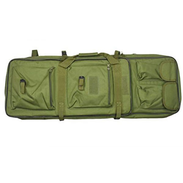 JFFCE Rifle Case 1 JFFCE Extendable Design Rifle Case/Backpack Classic Tactical Double Rifle Pistol Gun Case Bag Long Gun Case Bag for Hunting Shooting Range Sports Storage and Transport