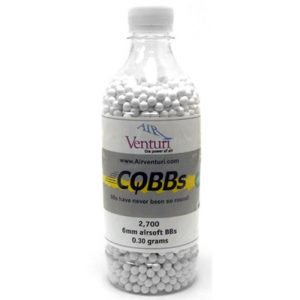 Air Venturi Airsoft BB 1 Air Venturi Pro CQBBs 6mm Airsoft BBS, 0.30G, 2700 RDS, White