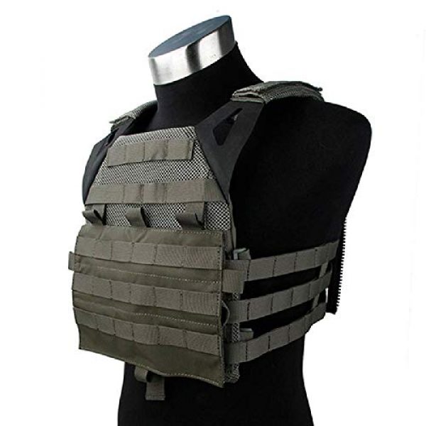 BGJ Airsoft Tactical Vest 2 TMC Tactical Vest Jump Plate Carrier JPC 2.0 Maritime Ver Ranger Green MOLLE Body Armor Molle Vest Hunting Airsoft Tactical Gear