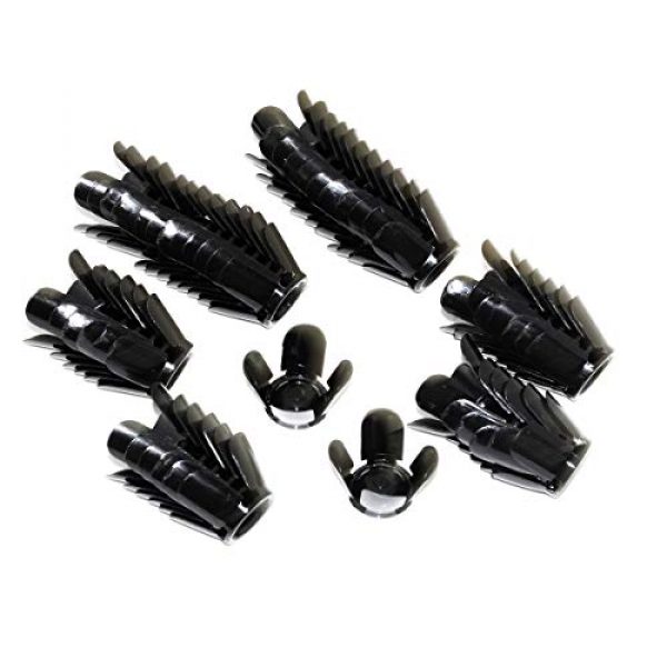 Airsoft Shopping Mall Airsoft Gun Magazine 1 Airsoft Shooting Gear APS 50pcs WAD for APS CAM870 Shotgun Shell Black