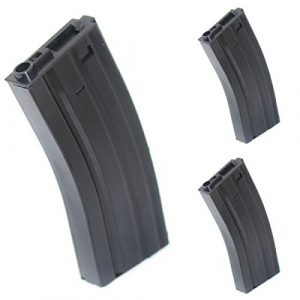 Airsoft Shopping Mall Airsoft Gun Magazine 1 Airsoft Shooting Gear 3pcs 300rd Mag Hi-Cap Magazine For G&P Tokyo Marui ICS Classic Army M-Series M4 M16 AEG