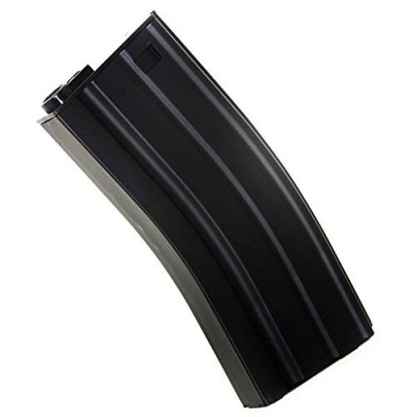 Generica Airsoft Gun Magazine 1 Airsoft Spare Parts E&C 30rd Mid-Cap Magazine for M4 Series AEG Black