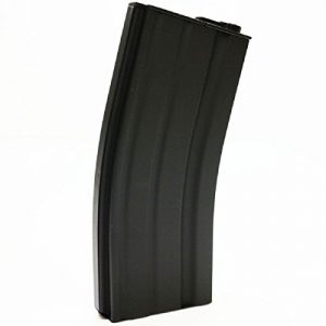 Airsoft Shopping Mall Airsoft Gun Magazine 1 Airsoft Shooting Gear E&C 30rd Mid-Cap Magazine for M-Series AEG Black