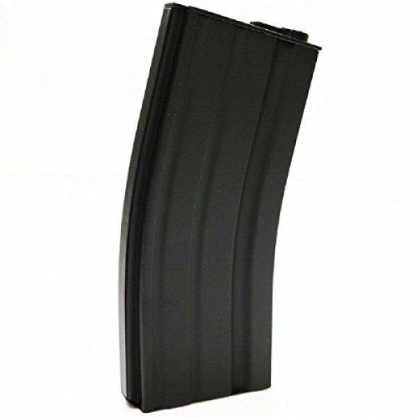Airsoft Shopping Mall Airsoft Gun Magazine 1 Airsoft Shooting Gear E&C 30rd Mid-Cap Magazine for M-Series AEG Black