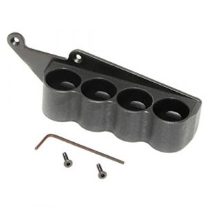 Airsoft Gang Airsoft Shotgun Shellholder 1 Airsoft Parts CYMA 4 Shells Holder Metal Carrier for CYMA Tokyo Marui M870 Shotgun