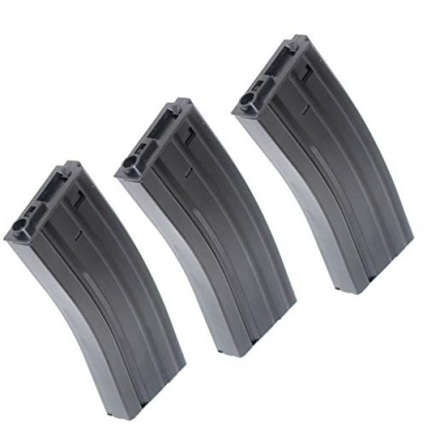 Generica Airsoft Gun Magazine 1 Airsoft Spare Parts 3pcs 300rd Mag Hi-Cap Magazine for G&P Tokyo Marui ICS Classic Army M-Series M4 M16 AEG