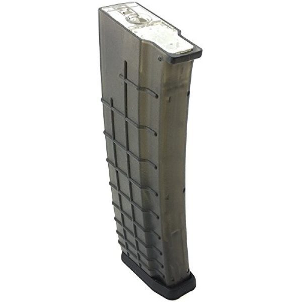 SportPro Airsoft Gun Magazine 2 SportPro CYMA 330 Round Polymer Bulgarian High Capacity Magazine for AEG AK47 AK74 3 Pack Airsoft - Transparent