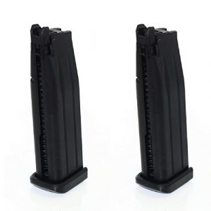 Airsoft Shopping Mall Airsoft Gun Magazine 1 Airsoft Shooting Gear Army Force 2pcs 31rd Mag For Marui Hi-Capa 5.1 GBB Black