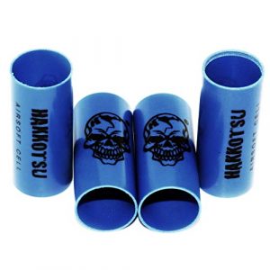 Airsoft Gang Airsoft Gun Magazine 1 Airsoft Parts APS 4pcs CO2 Ejecting Shotgun Shell Replacement Hulls for CAM870 Blue