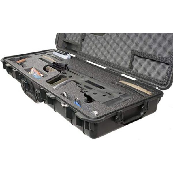 Case Club Rifle Case 3 Case Club IWI Tavor Pre-Cut Waterproof Rifle Case with Accessory Box & Silica Gel to Help Prevent Gun Rust (Gen 2)