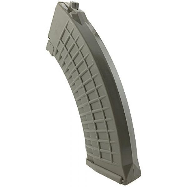 SportPro Airsoft Gun Magazine 4 SportPro 550 Round Polymer Thermold Waffle High Capacity Magazine for AEG AK47 AK74 Airsoft - Dark Earth