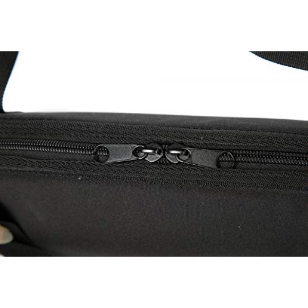 LCK Rifle Case 5 LCK 2 Colors 44/48/52 Inch Rifle Case Extreme Shotgun Case for Scoped Rifles Waterproof Rifle Bag Soft Outdoor Tactical Carbine Cases Adjustable Sling Shotgun Case