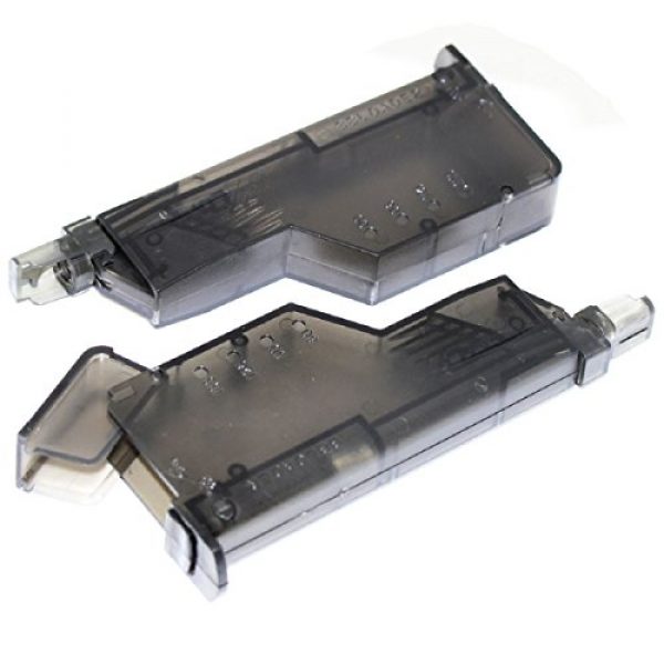 Airsoft Shopping Mall Airsoft Gun Magazine 1 Airsoft Shooting Gear 2pcs Fidragon Magazine Shape 155rd Speed BB Loader