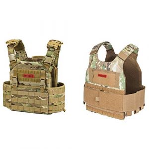 OneTigris Airsoft Tactical Vest 1 OneTigris Multicam Airsoft Vest & Low Profile Tactical Vest