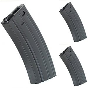 Airsoft Shopping Mall Airsoft Gun Magazine 1 Airsoft Shooting Gear CYMA 3pcs 450rd Winding Hi-Cap Mag Magazine For M-Series Black