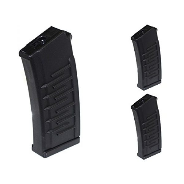 Airsoft Shopping Mall Airsoft Gun Magazine 1 Airsoft Shooting Gear 3pcs 250rd Hi-Cap Mag Magazine For AY/S&T/VSS AEG Black