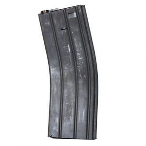 LONEX Airsoft Gun Magazine 1 LONEX Airsoft M4 M16 Scar Metal Black Flash Magazine MAG 360RDS ASG Pull Cord