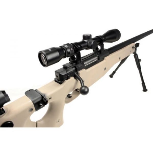 Well Airsoft Rifle 5 Well bolt action sniper airsoft rifle we metal gas CO2 blowback gun 5,000 bb's(Airsoft Gun)