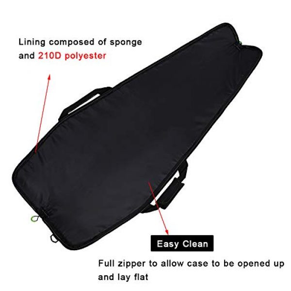 Waxaya Rifle Case 5 Waxaya Soft Shotgun Gun Case Rifle Cases Storage Bag for Scoped Rifles