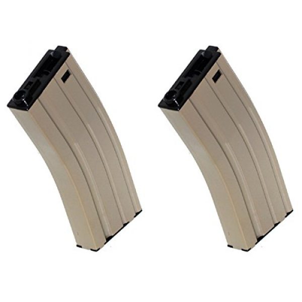 Airsoft Shopping Mall Airsoft Gun Magazine 1 Airsoft Shooting Gear CYMA 2pcs 270rd Mag Plastic Magazine for M-Series M4 M16 AEG Dark Earth