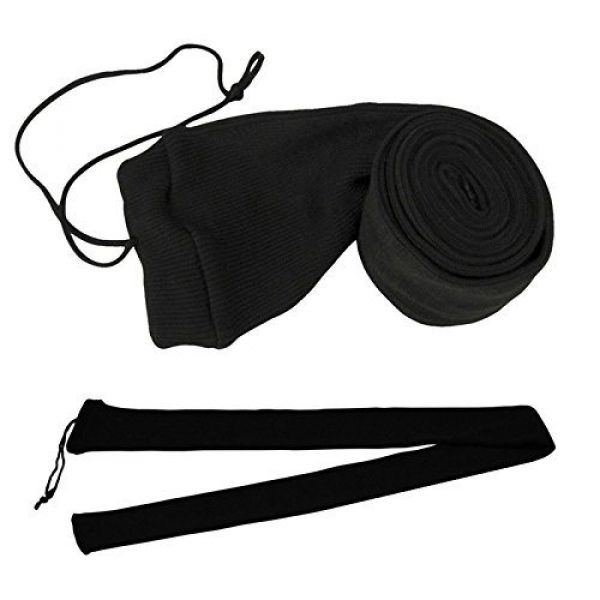 Yeahmart Rifle Case 6 Yeahmart Silicone Treated Gun Sock 52" Rifle/Shotgun Shooting Oil Air Bag Slip Cover (1,3 and 6-Pack)