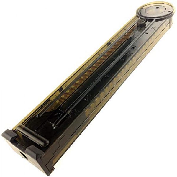 SportPro Airsoft Gun Magazine 7 SportPro Army Force 68 Round Polymer Low Capacity Magazine for AEG P90 3 Pack Airsoft - Transparent