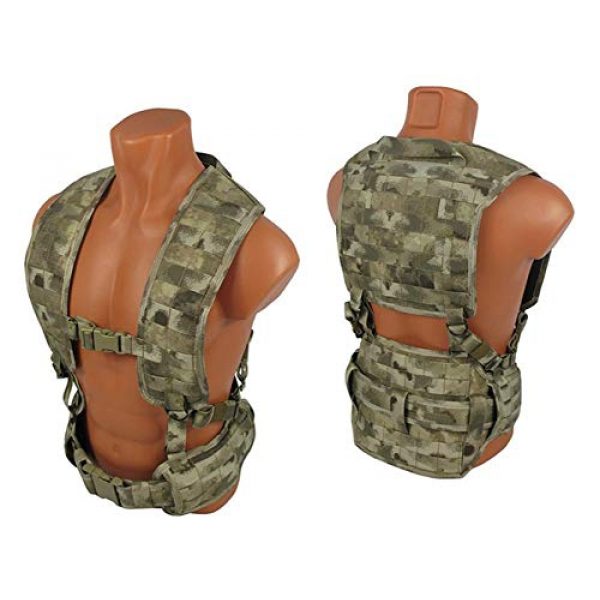 tactic.world Airsoft Tactical Vest 1 MOLLE Modular Tactical Chest rig Vest Airsoft Paintball